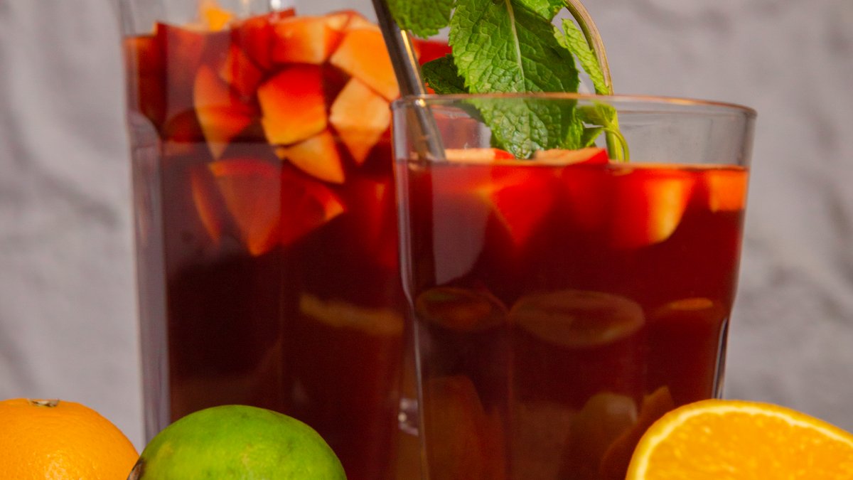 Hausgemachte Sangria